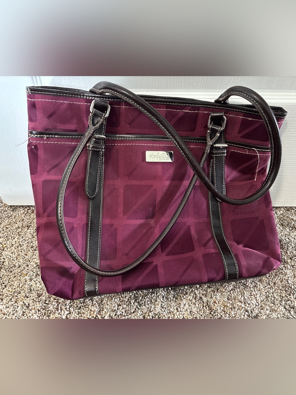 Nine & Co by Nine West Purple Bag